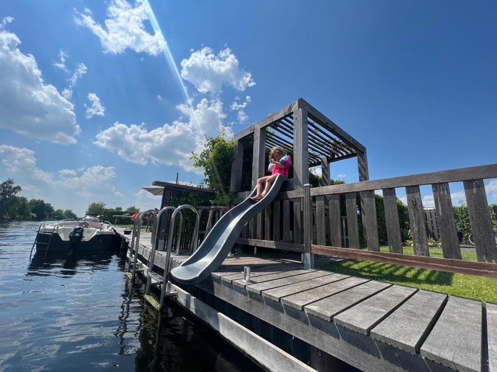 New - Private Residence With Sauna - On A Lake Near Amsterdam Vinkeveen Exterior foto