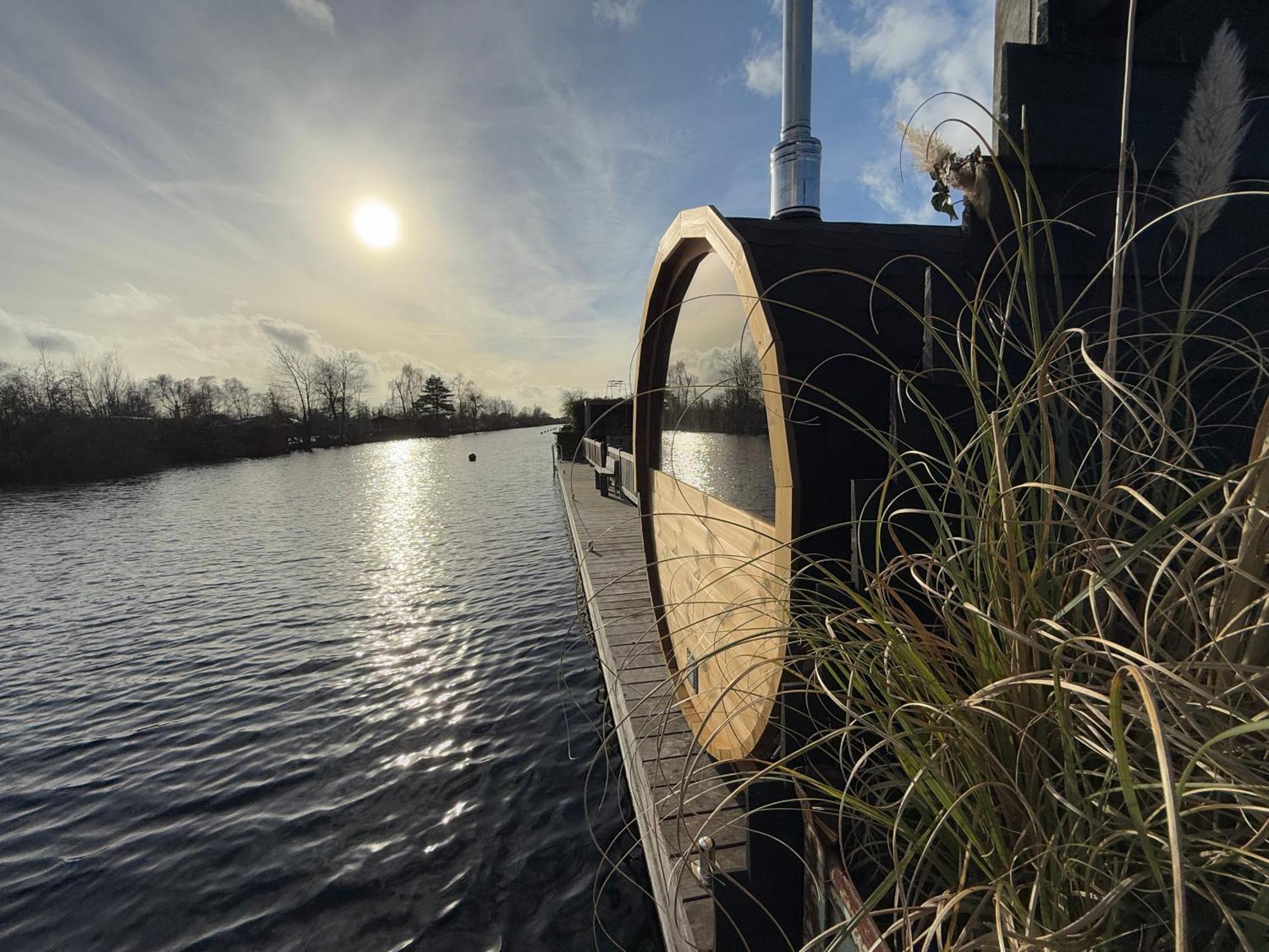 New - Private Residence With Sauna - On A Lake Near Amsterdam Vinkeveen Exterior foto