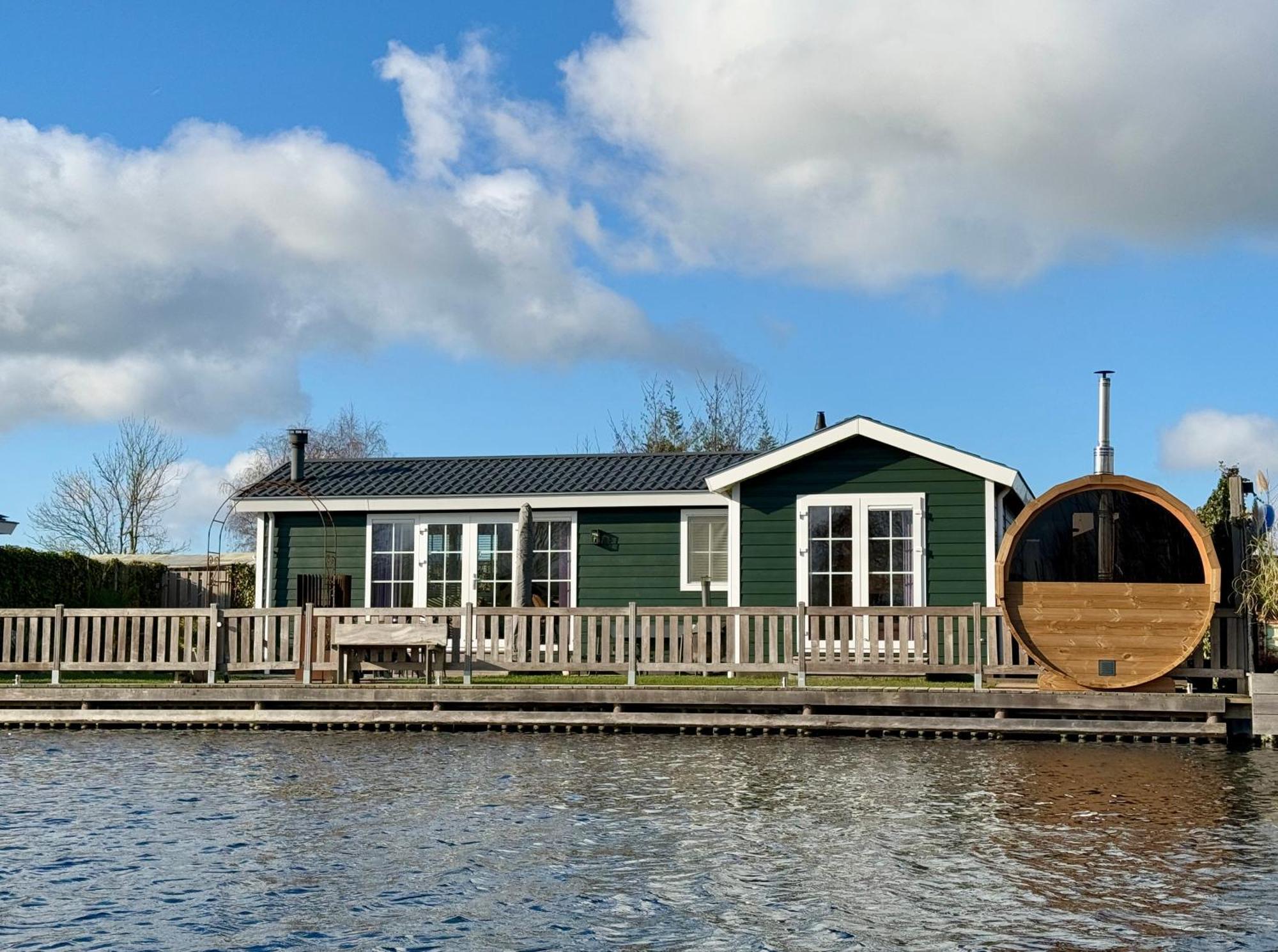 New - Private Residence With Sauna - On A Lake Near Amsterdam Vinkeveen Exterior foto