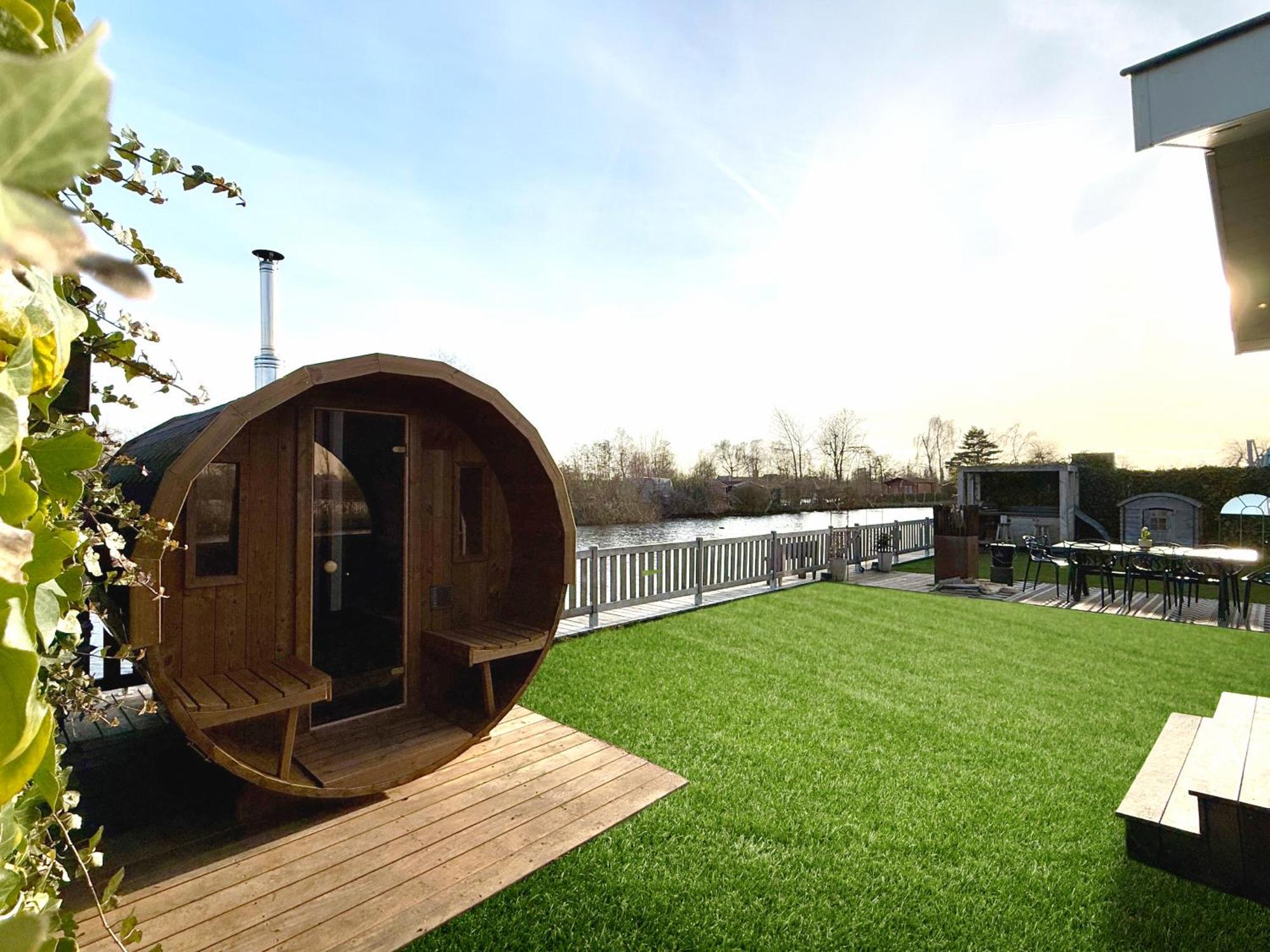 New - Private Residence With Sauna - On A Lake Near Amsterdam Vinkeveen Exterior foto
