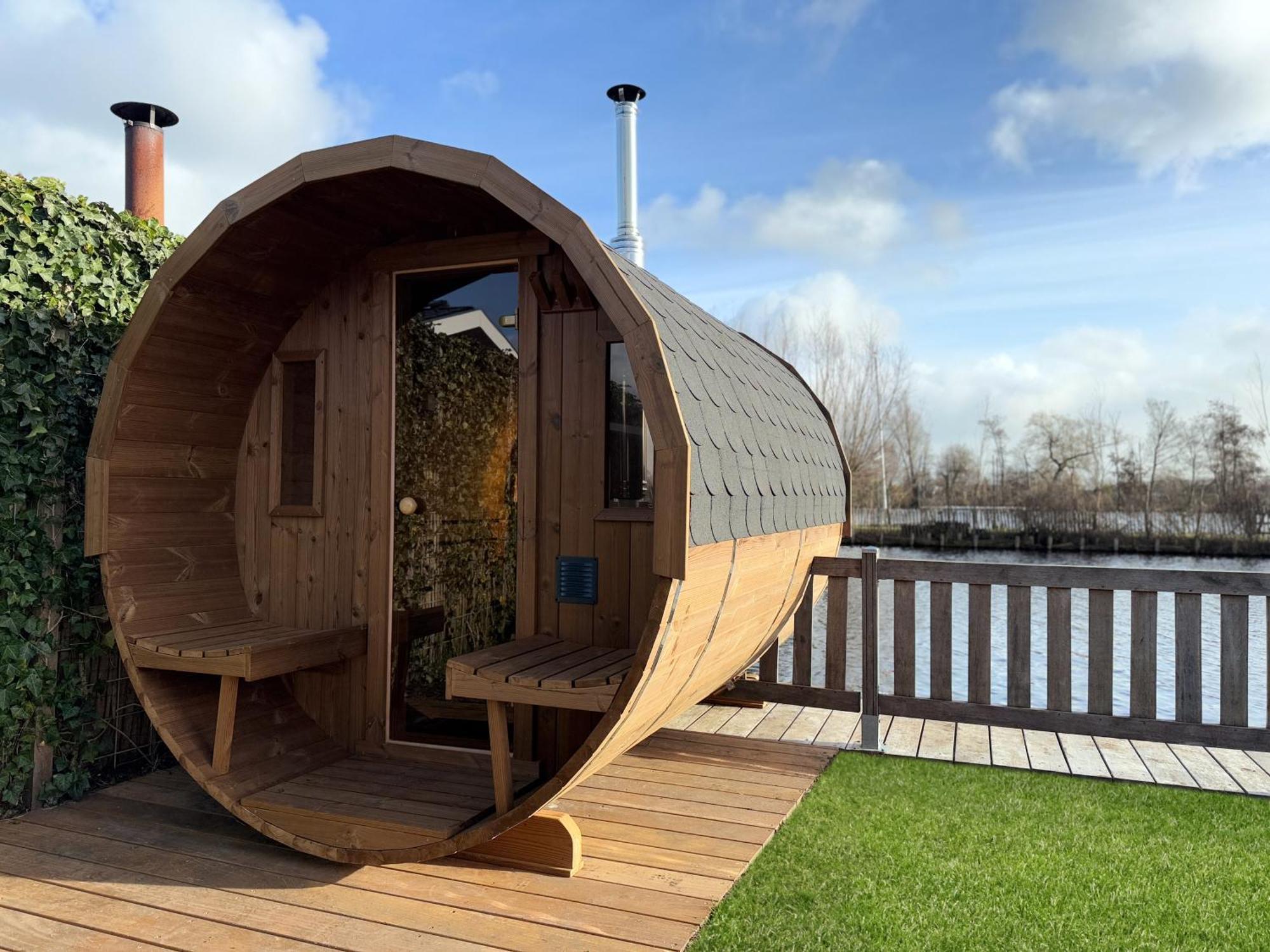 New - Private Residence With Sauna - On A Lake Near Amsterdam Vinkeveen Exterior foto