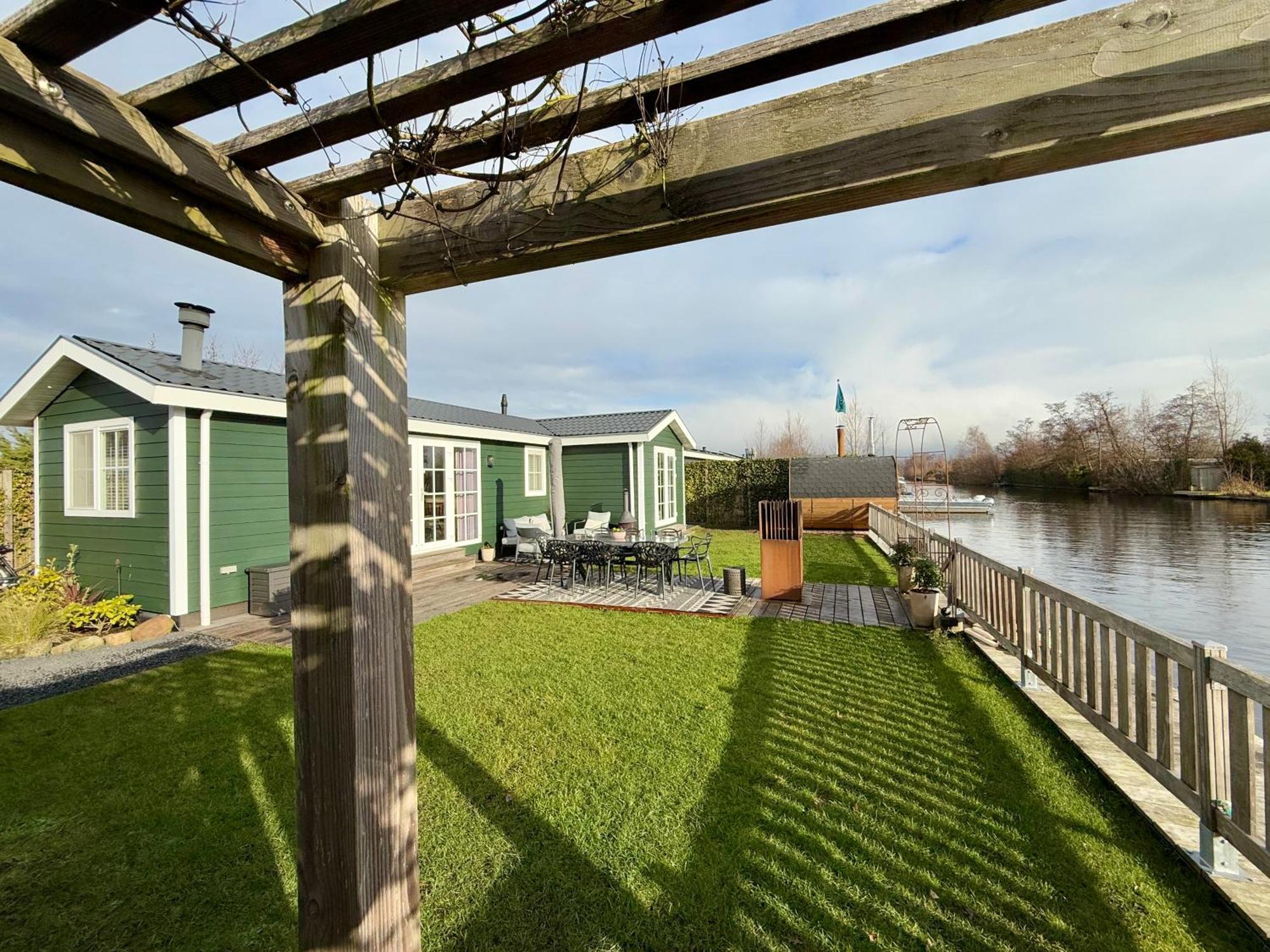 New - Private Residence With Sauna - On A Lake Near Amsterdam Vinkeveen Exterior foto